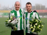004 2016 SC Genemuiden Excelsior'31  26-11-2016: Voetbal: SC Genemuiden v Excelsior 31: Genemuiden / Martijn Jansen (l), Jacco Riemens (r) of Genemuiden : SC Genemuiden, Excelsior '31, Rijssen, Martijn Jansen, Jacco Riemens
